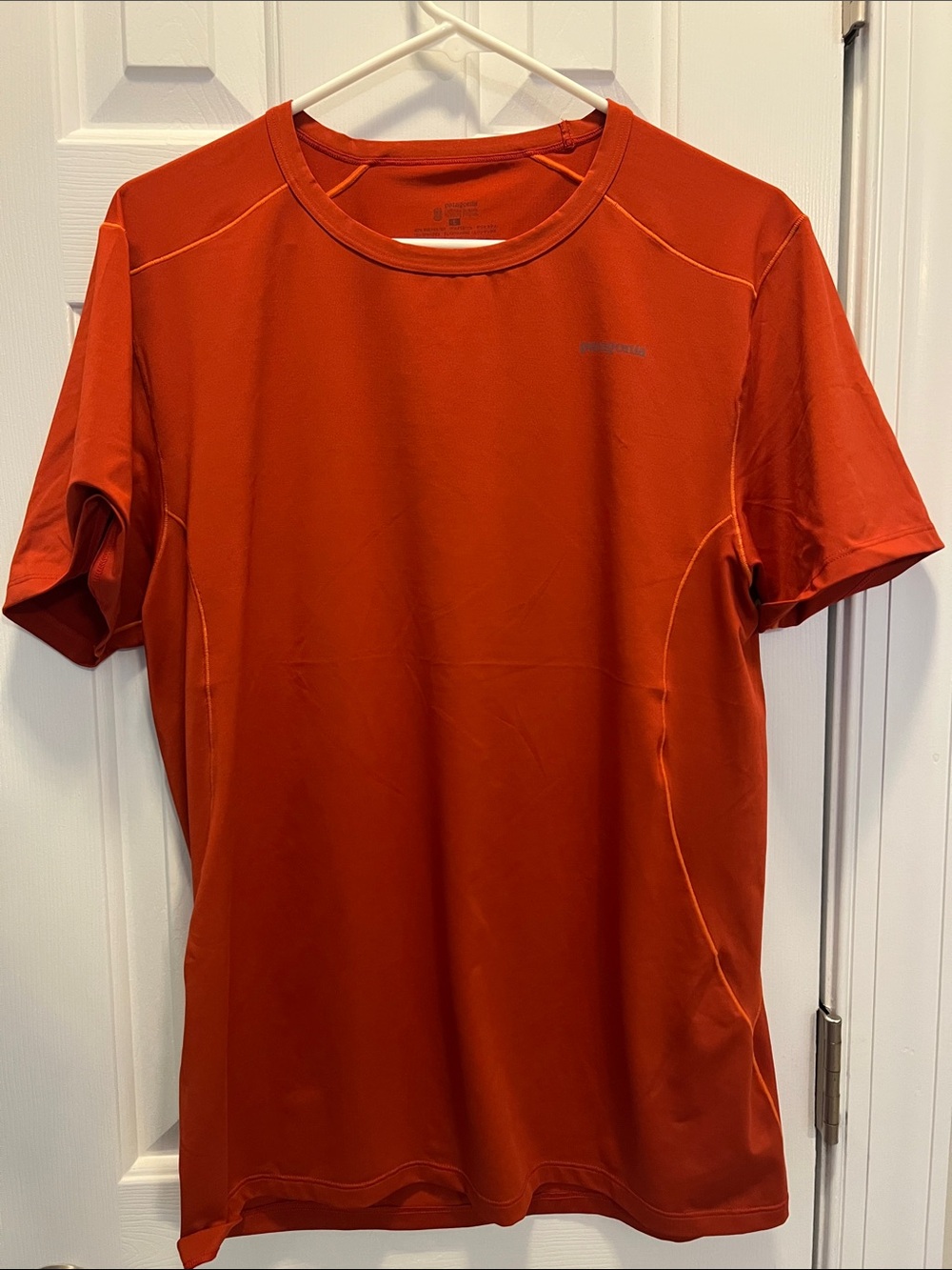 Patagonia Men's Short-Sleeve Tech Tee - Rust